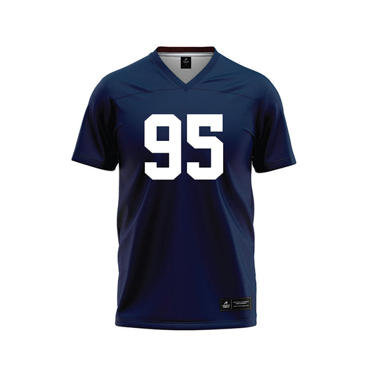 Georgia Southern - NCAA Football : Tripp Bryant - Navy Football Jersey-0