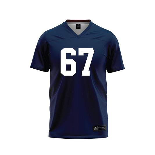 Georgia Southern - NCAA Football : Josh Ford - Navy Football Jersey-0