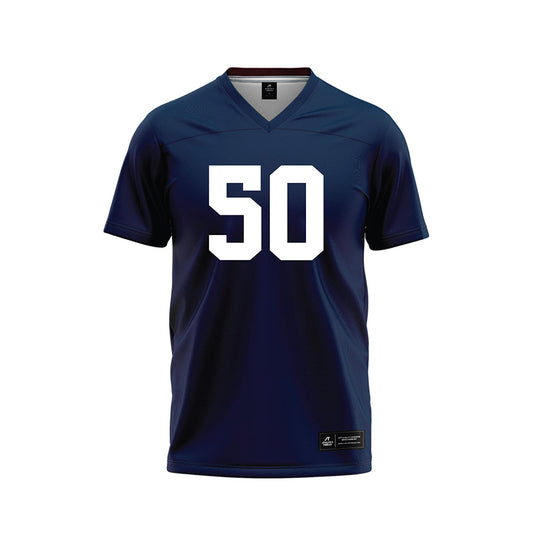 Georgia Southern - NCAA Football : Jaylen Slaughter - Navy Football Jersey-0