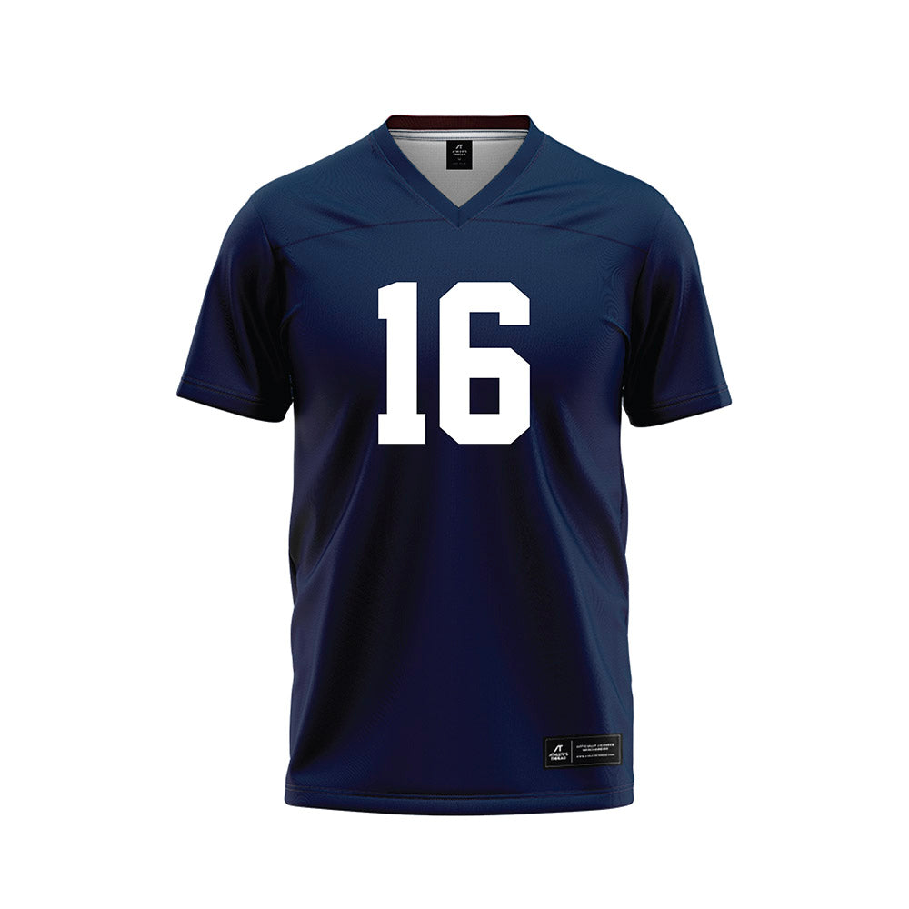 Georgia Southern - NCAA Football : Ahmad Brown - Navy Football Jersey-0