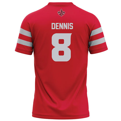 Louisiana - NCAA Football : Rahji Dennis - Football Jersey Red