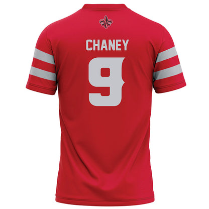Louisiana - NCAA Football : Trenton Chaney - Red Football Jersey-1