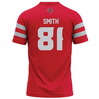 Louisiana - NCAA Football : Jaiden Smith - Red Football Jersey-1