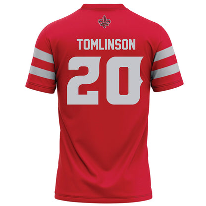 Louisiana - NCAA Football : Trae Tomlinson - Red Football Jersey-1