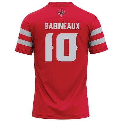 Louisiana - NCAA Football : Russell Babineaux - Red Football Jersey-1