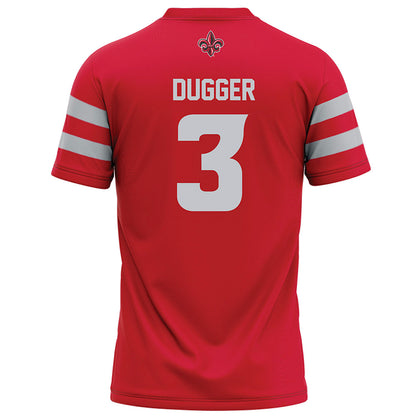 Louisiana - NCAA Football : Jaden Dugger - Red Football Jersey-1