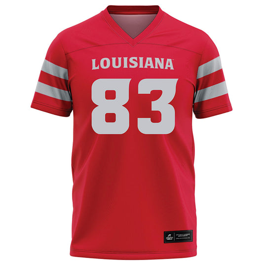 Louisiana - NCAA Football : Brock Chappell - Red Football Jersey-0