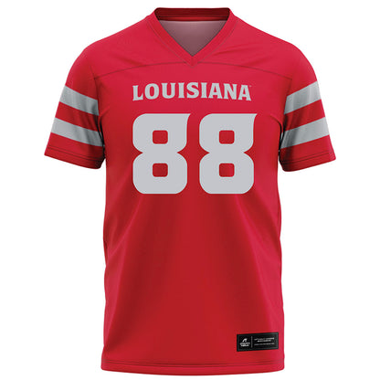 Louisiana - NCAA Football : Caden Jensen - Football Jersey Red