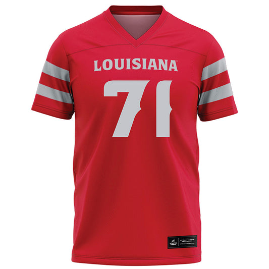 Louisiana - NCAA Football : George Jackson - Football Jersey Red