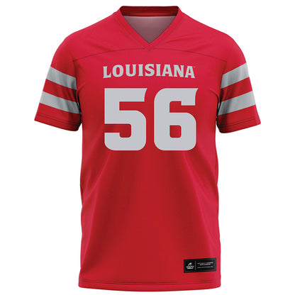 Louisiana - NCAA Football : Korbin Ashmore - Red Football Jersey-0
