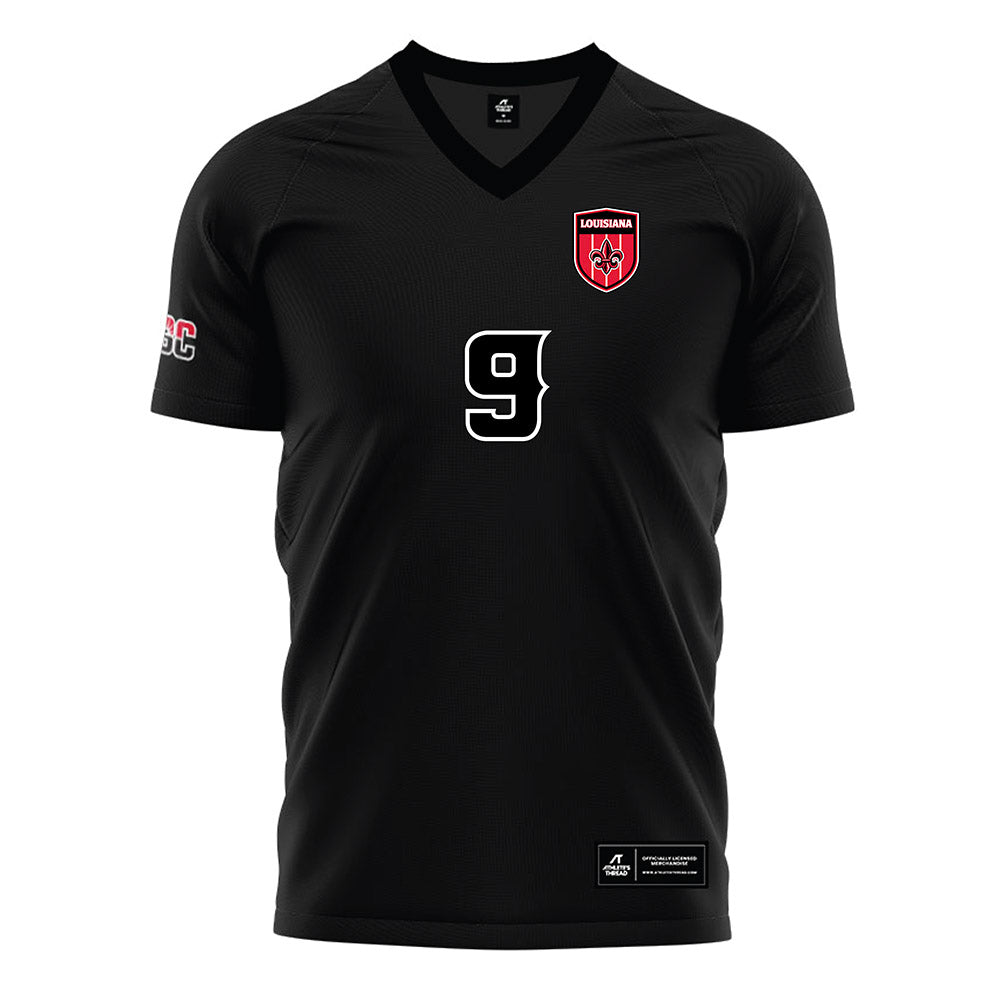 Louisiana - NCAA Women's Soccer : Olivia Harding - Black Soccer Jersey-0