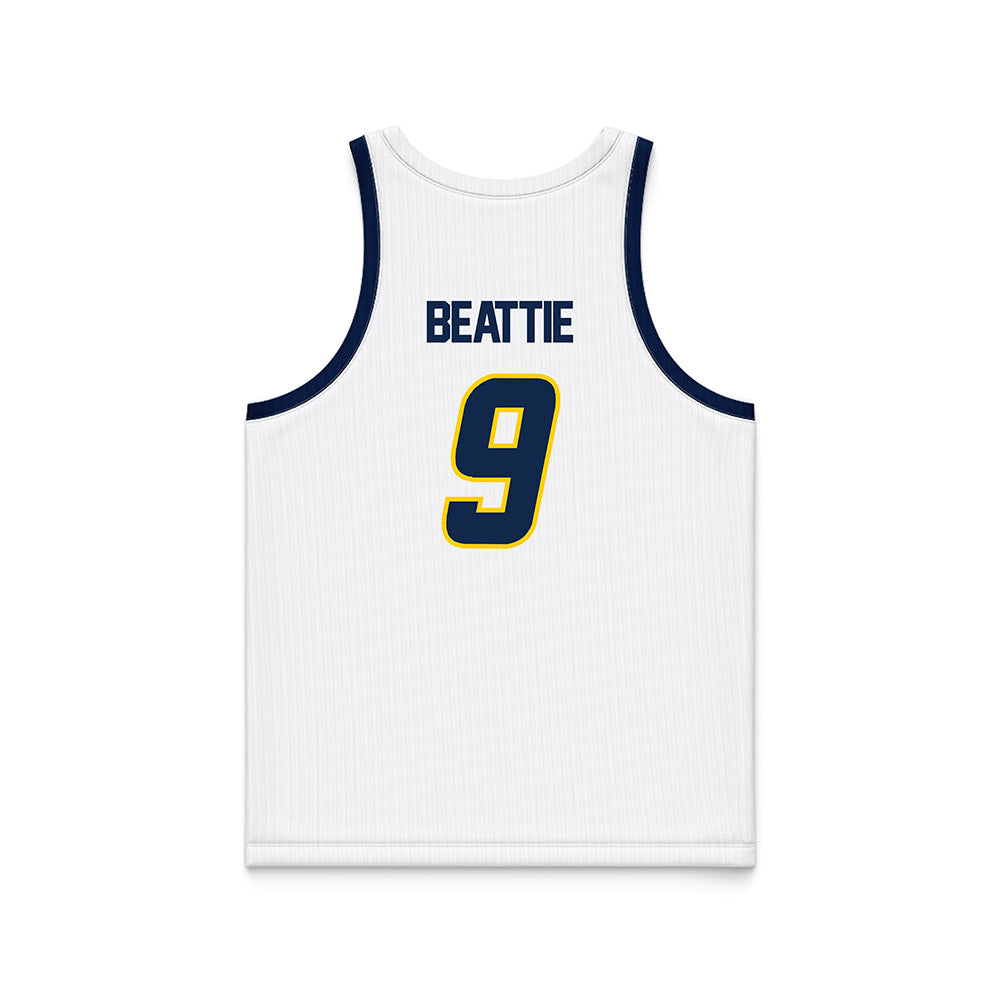 UCSD - NCAA Men's Basketball : Tom Beattie - Basketball Jersey-1