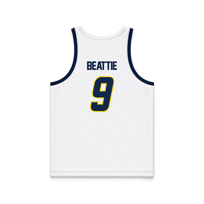 UCSD - NCAA Men's Basketball : Tom Beattie - Basketball Jersey-1