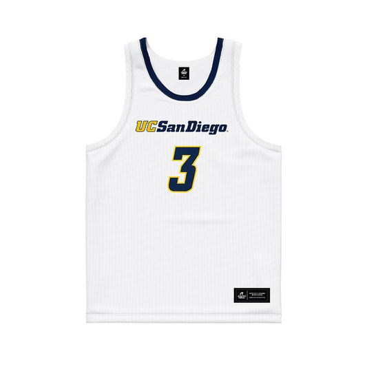 UCSD - NCAA Men's Basketball : Tyson Dunn - Basketball Jersey-0