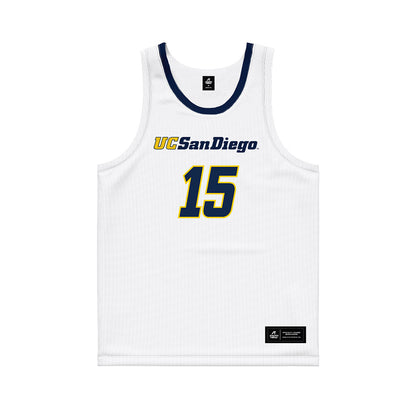 UCSD - NCAA Men's Basketball : Quin Patterson - Basketball Jersey