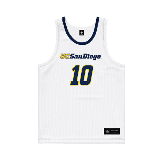 UCSD - NCAA Men's Basketball : Alex Chaikin - Basketball Jersey-0