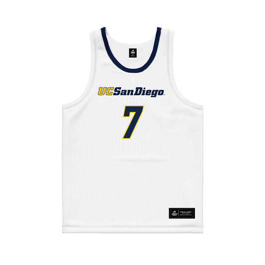 UCSD - NCAA Men's Basketball : Bol Dengdit - Basketball Jersey-0