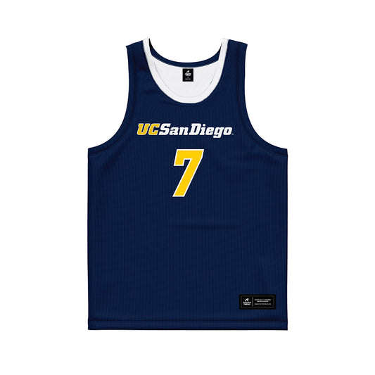 UCSD - NCAA Men's Basketball : Bol Dengdit - Basketball Jersey-0