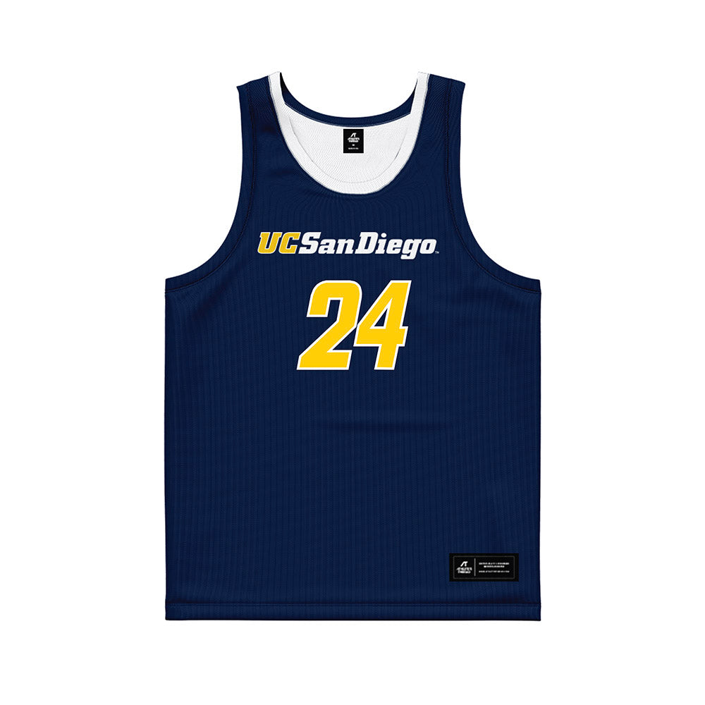 UCSD - NCAA Men's Basketball : Nordin Kapic - Basketball Jersey-0