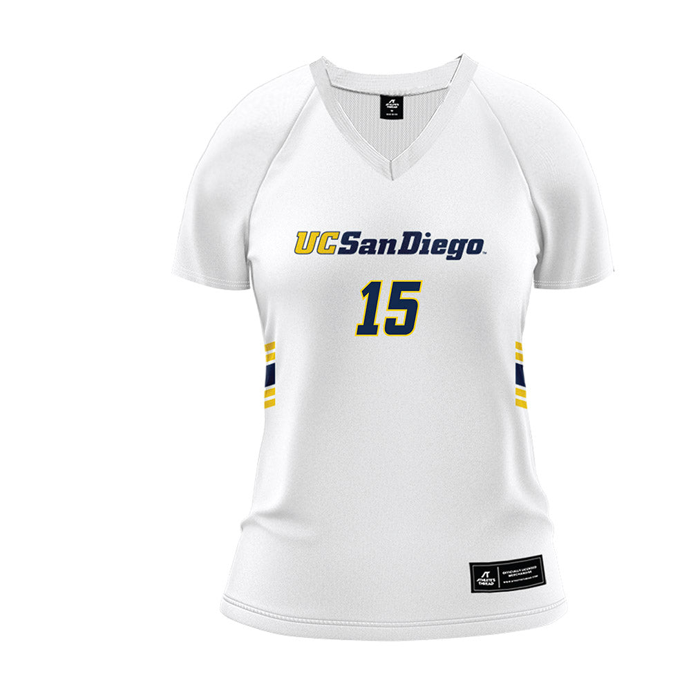 UCSD - NCAA Women's Volleyball : Jasmine Saran - Volleyball Jersey-0