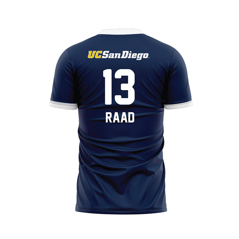 UCSD - NCAA Women's Soccer : Leilah Raad - Soccer Jersey