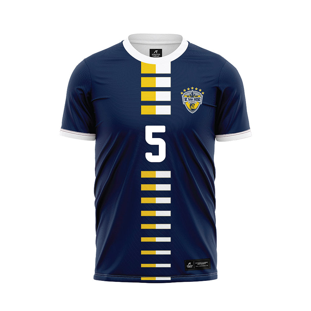 UCSD - NCAA Women's Soccer : Ellie Trevino - Soccer Jersey-0