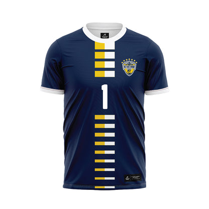 UCSD - NCAA Women's Soccer : Ginny Fronk - Soccer Jersey-0