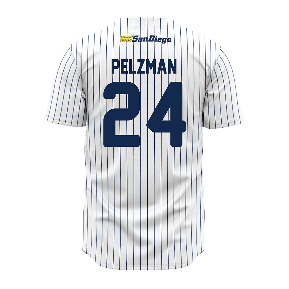 UCSD - NCAA Baseball : Harry Pelzman - Jersey-1