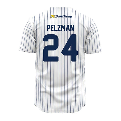 UCSD - NCAA Baseball : Harry Pelzman - Jersey-1