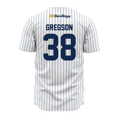 UCSD - NCAA Baseball : Niccolas Gregson - Jersey-1