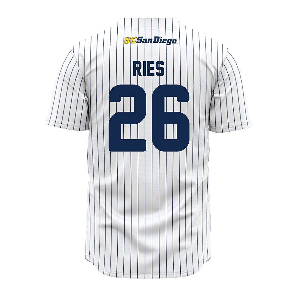 UCSD - NCAA Baseball : Nathan Ries - Jersey-1