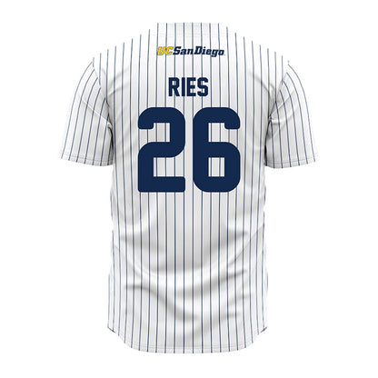 UCSD - NCAA Baseball : Nathan Ries - Jersey-1