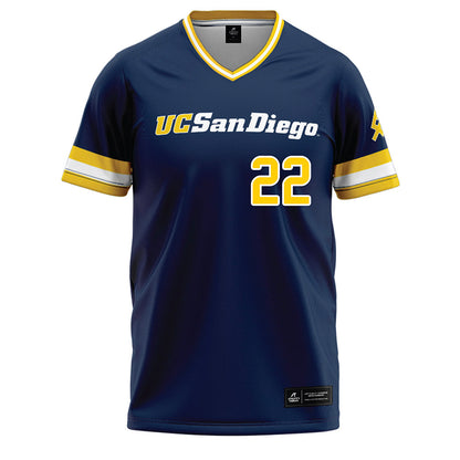 UCSD - NCAA Softball : Morgan Eng - Softball Jersey Baseball Jersey Replica Jersey