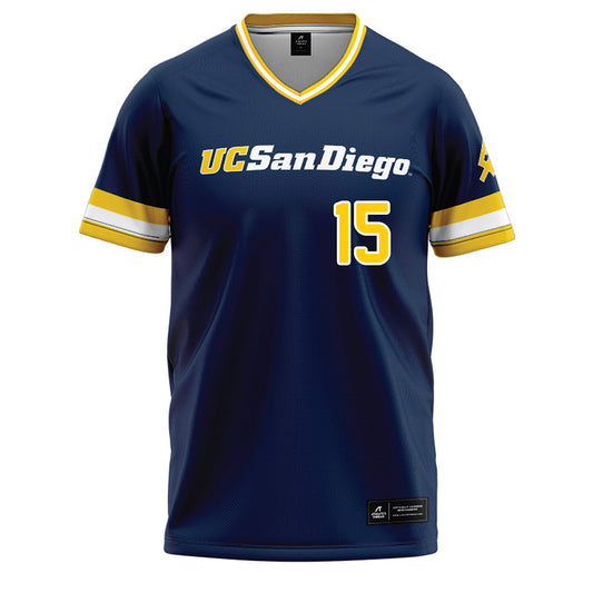 UCSD - NCAA Softball : Haley Garcia - Baseball Jersey