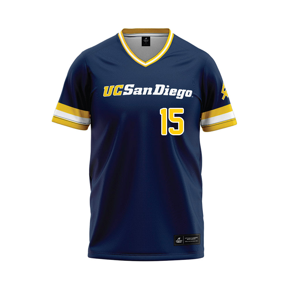 UCSD - NCAA Women's Basketball : Sabrina Ma - Baseball Jersey-0