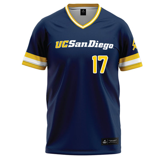 UCSD - NCAA Softball : Gabrielle Flores - Baseball Jersey