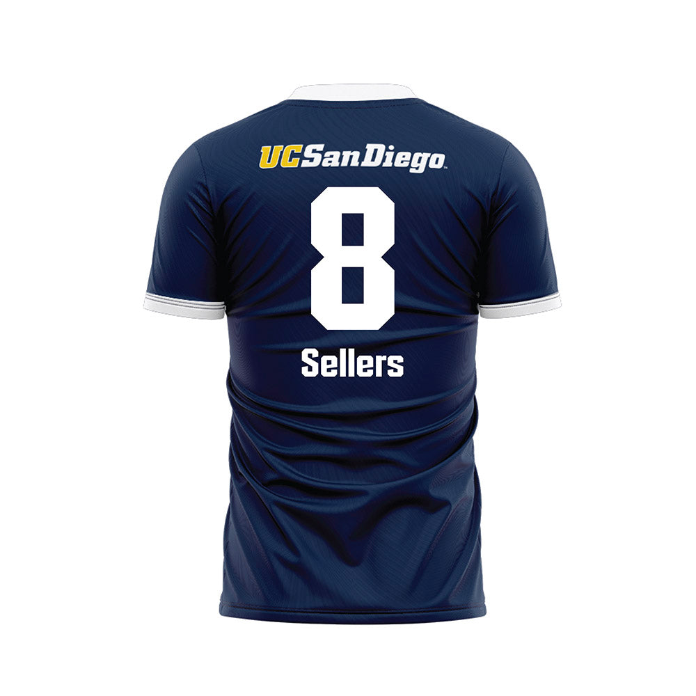 UCSD - NCAA Men's Soccer : Quinn Sellers - Soccer Jersey