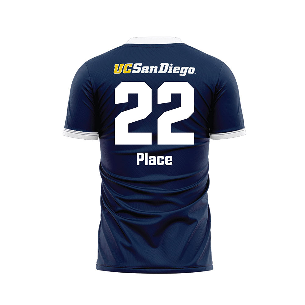 UCSD - NCAA Men's Soccer : Connor Place - Soccer Jersey-1