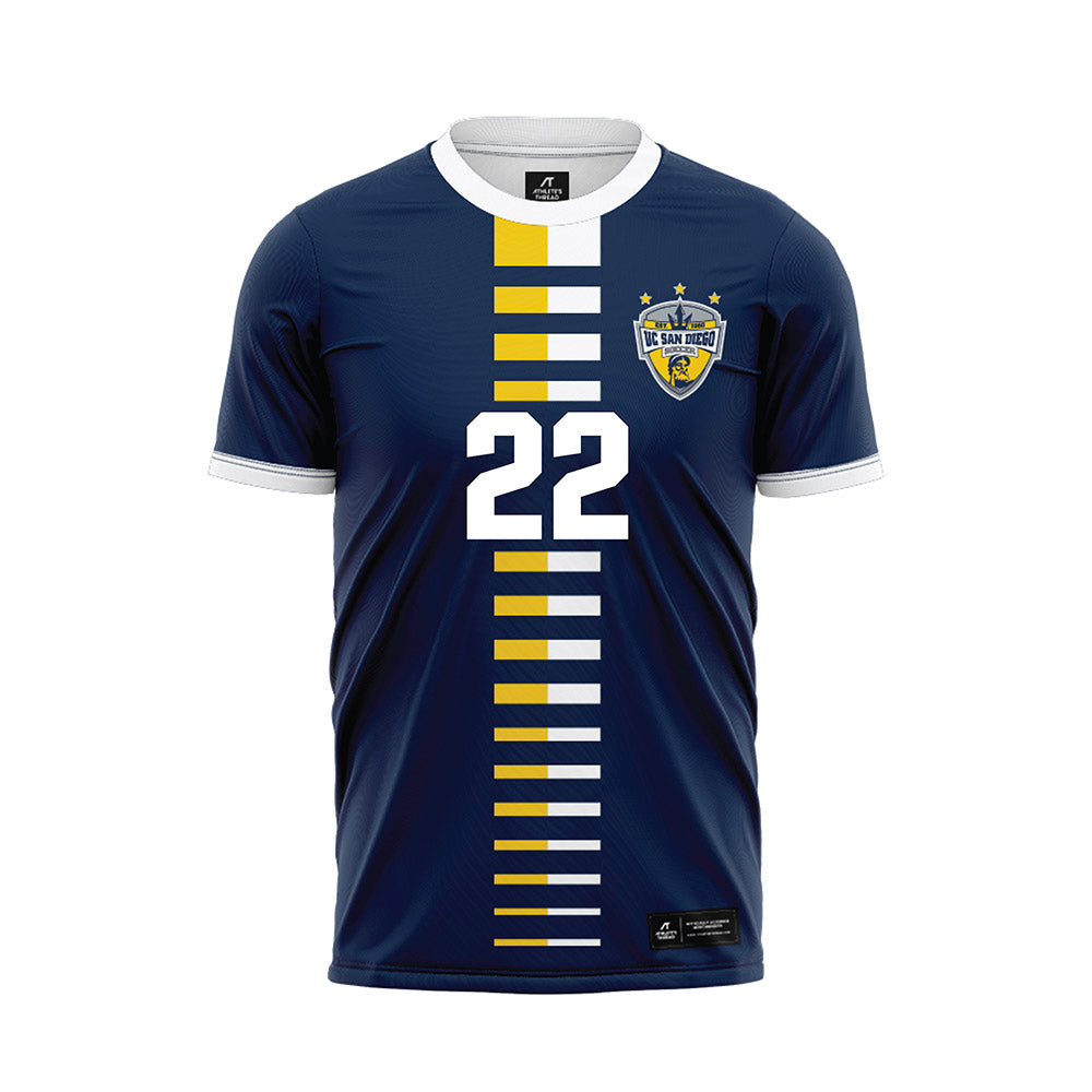 UCSD - NCAA Men's Soccer : Connor Place - Soccer Jersey-0