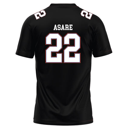 Florida - NCAA Football : Kofi Asare - Black Football Jersey-1