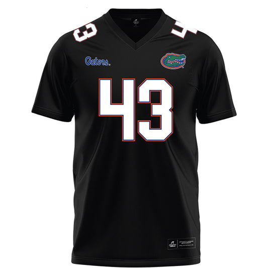 Florida - NCAA Football : Jaden Edgecombe - Black Football Jersey