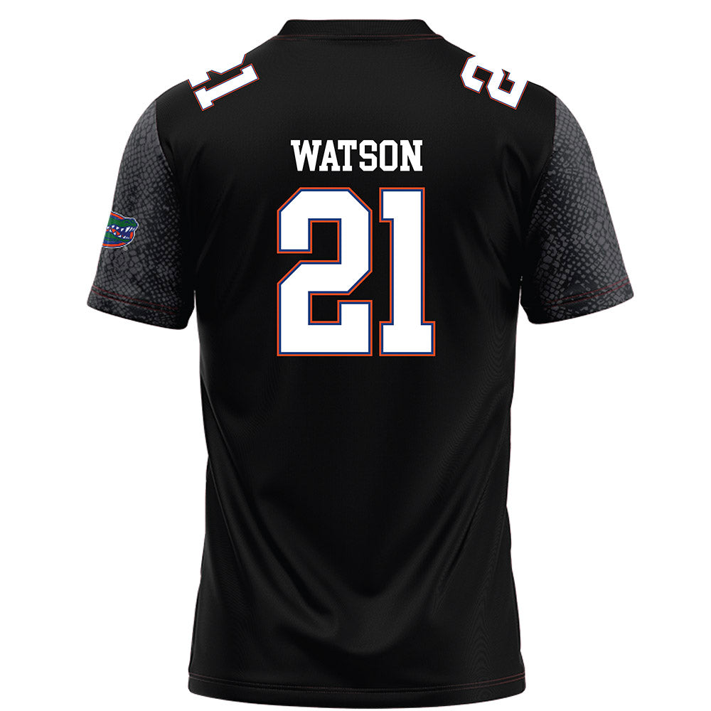 Florida - NCAA Football : Desmond Watson - Black Football Jersey-1