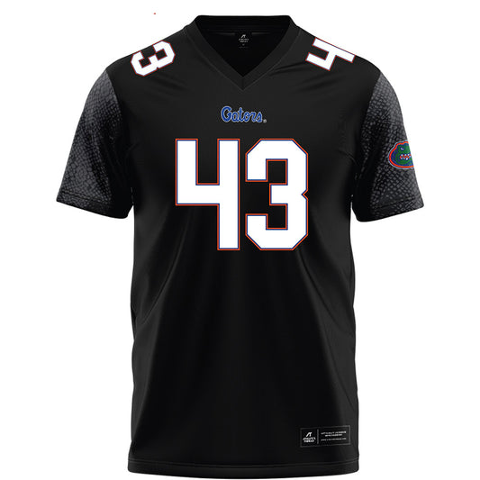 Florida - NCAA Football : Jaden Edgecombe - Black Football Jersey