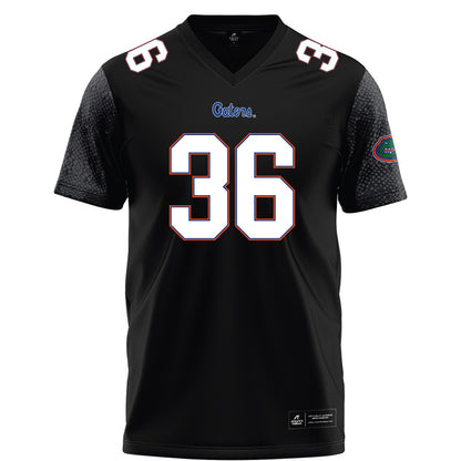 Florida - NCAA Football : Vincent Brown Jr - Black Football Jersey-0