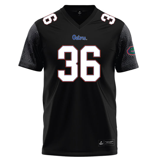 Florida - NCAA Football : Vincent Brown Jr - Black Football Jersey-0