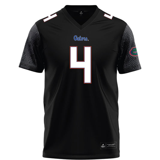 Florida - NCAA Football : TJ Abrams - Black Football Jersey