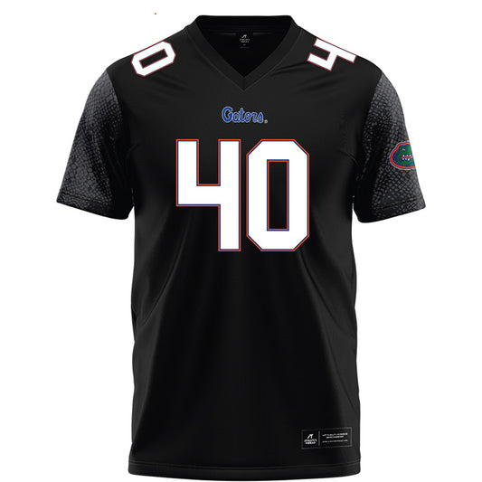 Florida - NCAA Football : Brandon Rabasco - Black Football Jersey