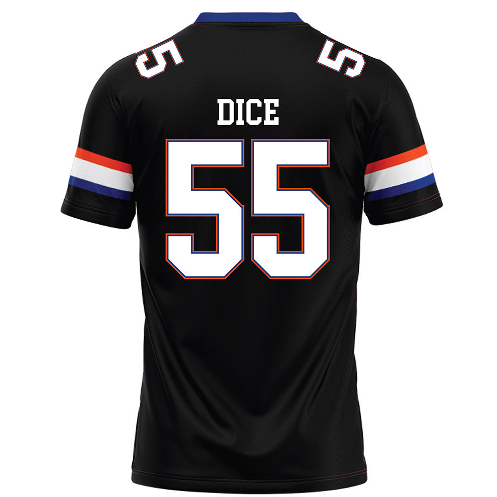 Florida - NCAA Football : Tavaris Dice - Black Football Jersey-1
