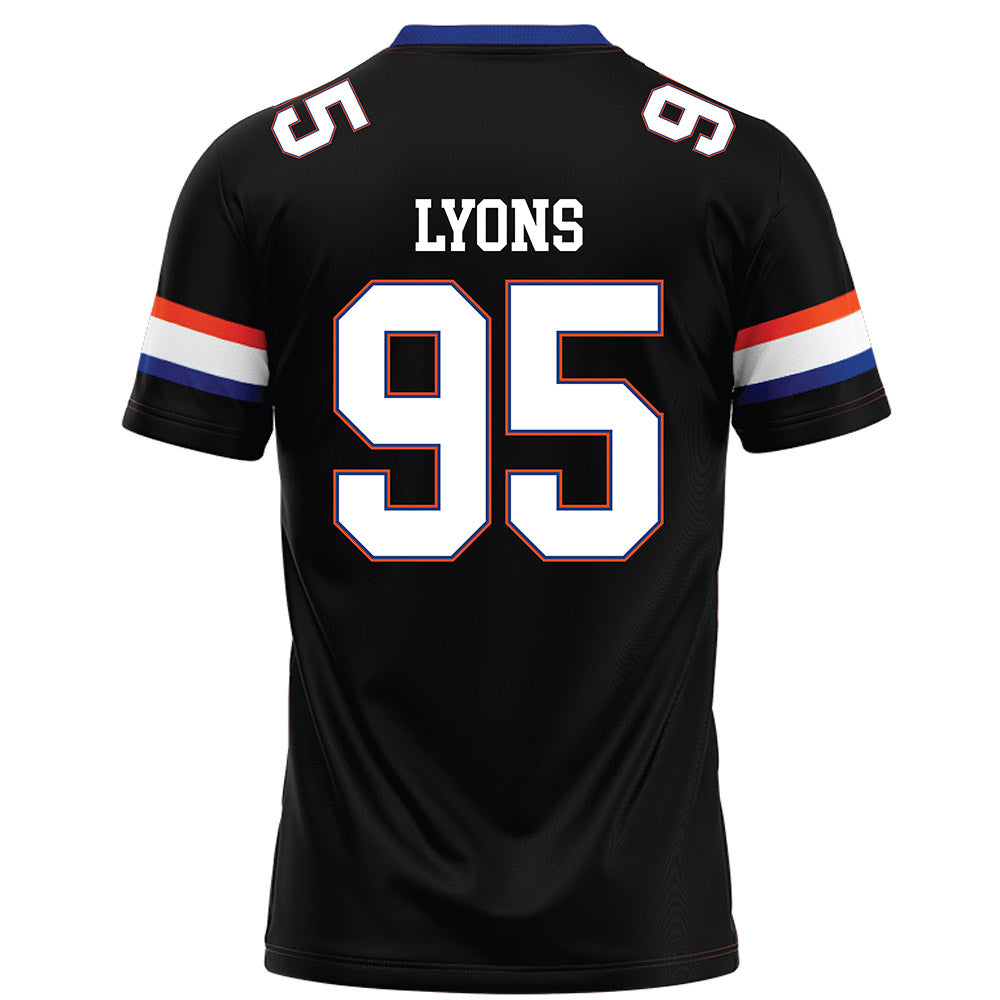 Florida - NCAA Football : Jamari Lyons - Black Football Jersey