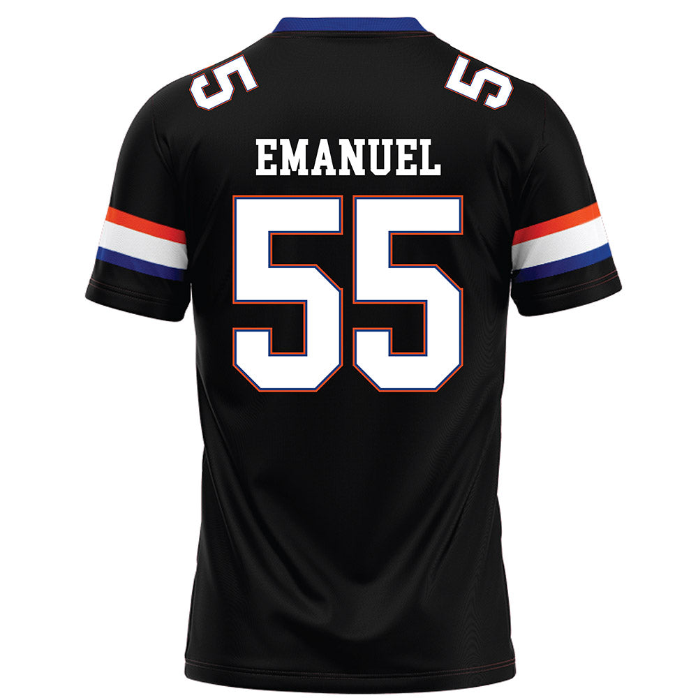 Florida - NCAA Football : Charles Emanuel - Black Football Jersey